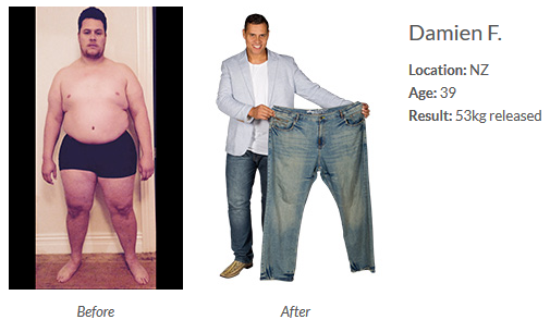 Damiens Isagenix Transformation