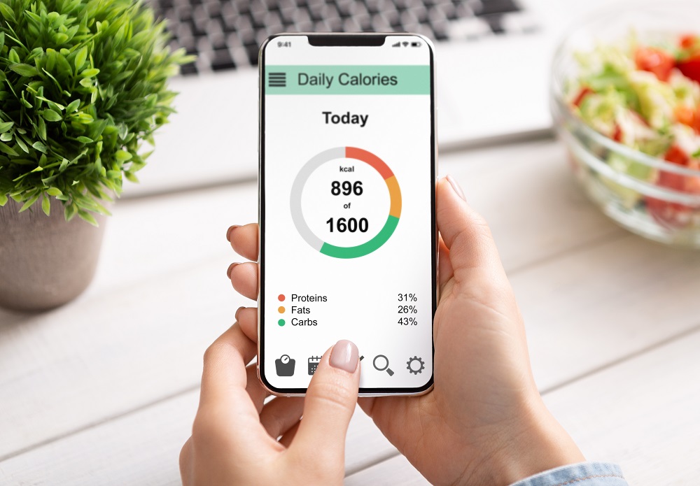 Fitness and diet apps can keep you on track