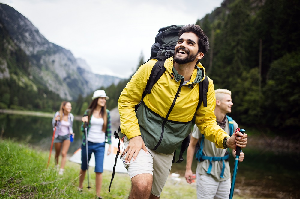 Hiking is a great way to incorporate exercise in to your routine