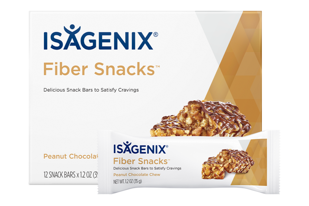 NZ Isagenix Fibre Snacks Peanut Chocolate Chew - Certified Kosher
