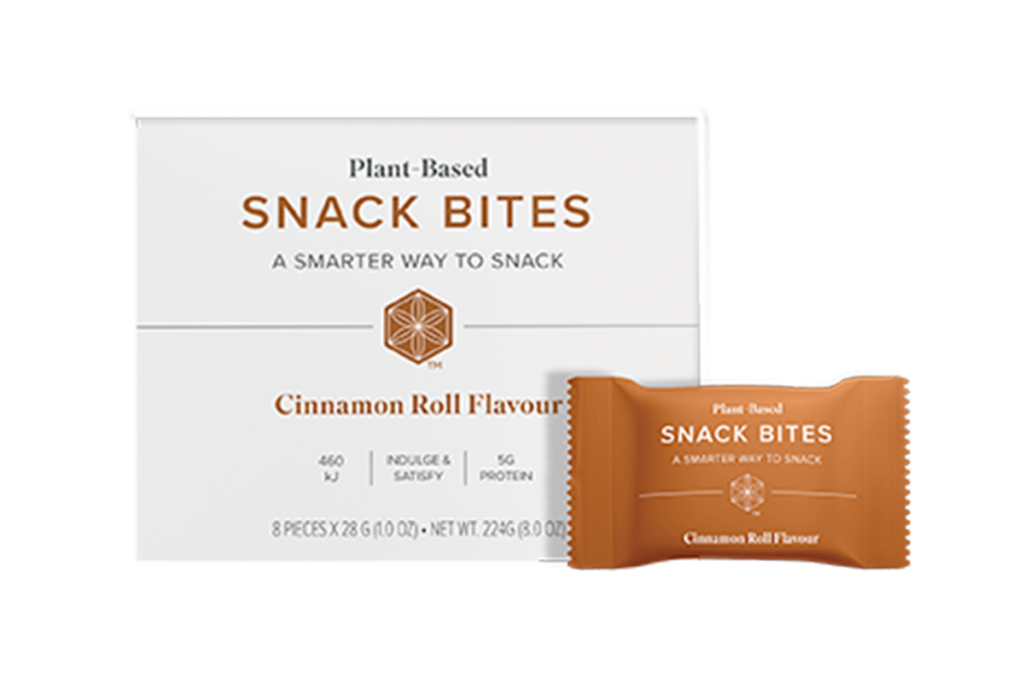 NZ Isagenix Plant-Based Cinnamon Roll Flavoured Snack Bites